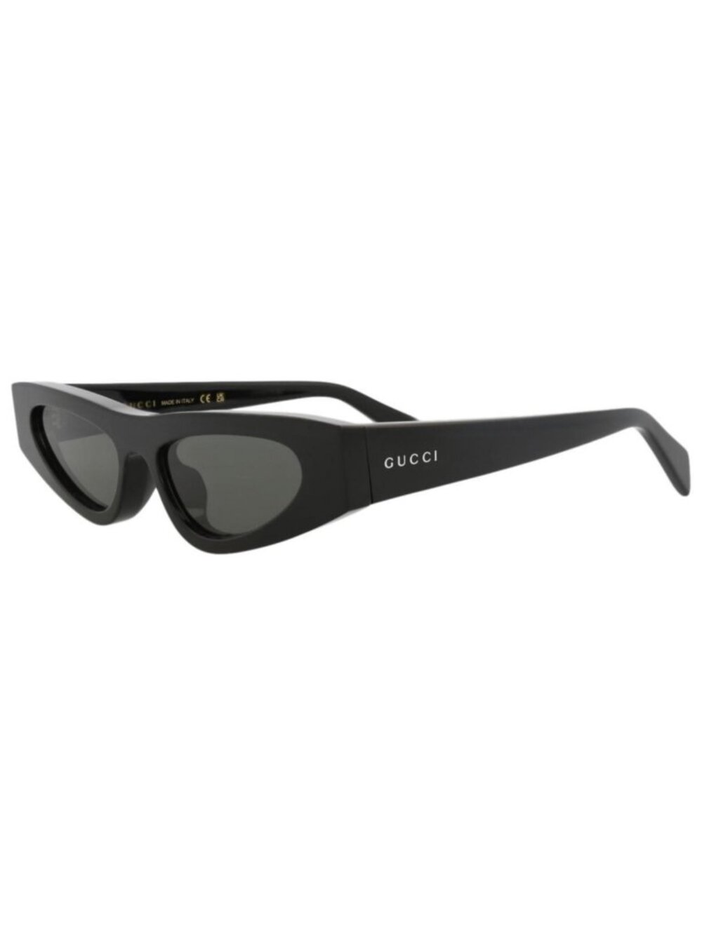 New Gucci Womens Cat Eye Black Black Grey Fashion Designer Sunglasses